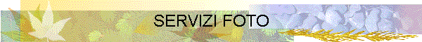 SERVIZI FOTO